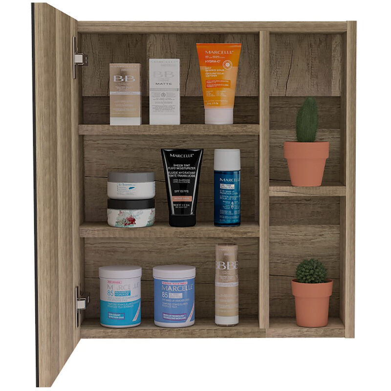 Medicine Cabinet Mirror Clifton, Bathroom, Pine