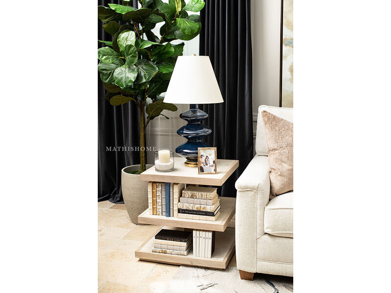 Tiered Cascade End Table