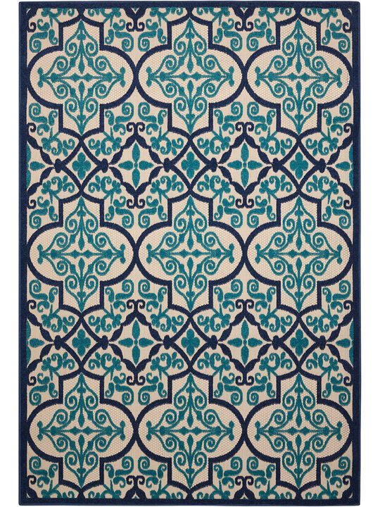 Aloha ALH14 Navy 3'6" x 5'6" Rug