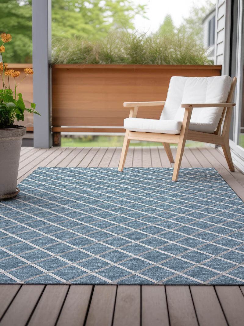 York YO1 Sky Blue 9' x 12' Rug