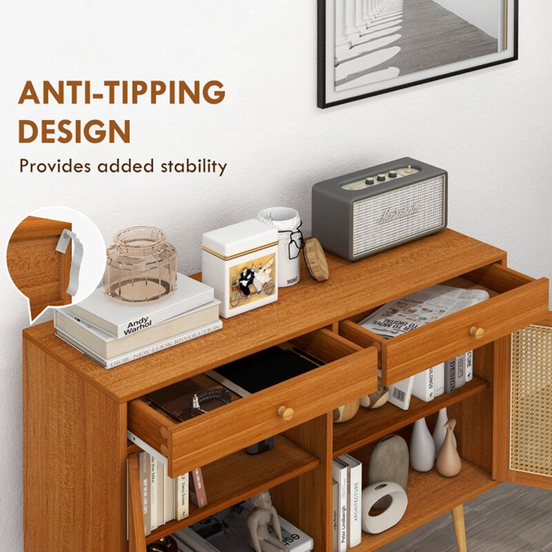 Multi-Purpose Storage Cabinet for Kitchen, Pantry, or Dining Room
