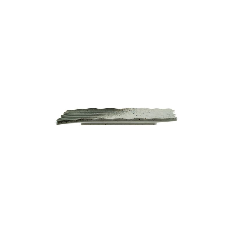 Gaia 11" x 7.25" Rectangular Decorated Porcelain Plate (Set of 4)
