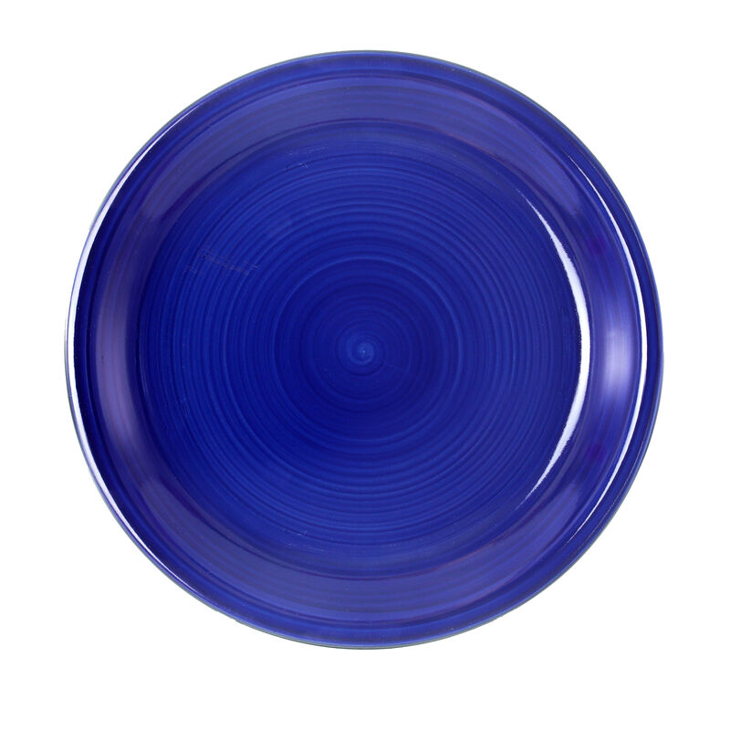 Gibson Home Color Vibes 12 Piece Handpainted Stoneware Dinnerware Set