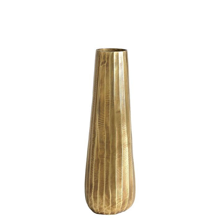 Chased Round Vase