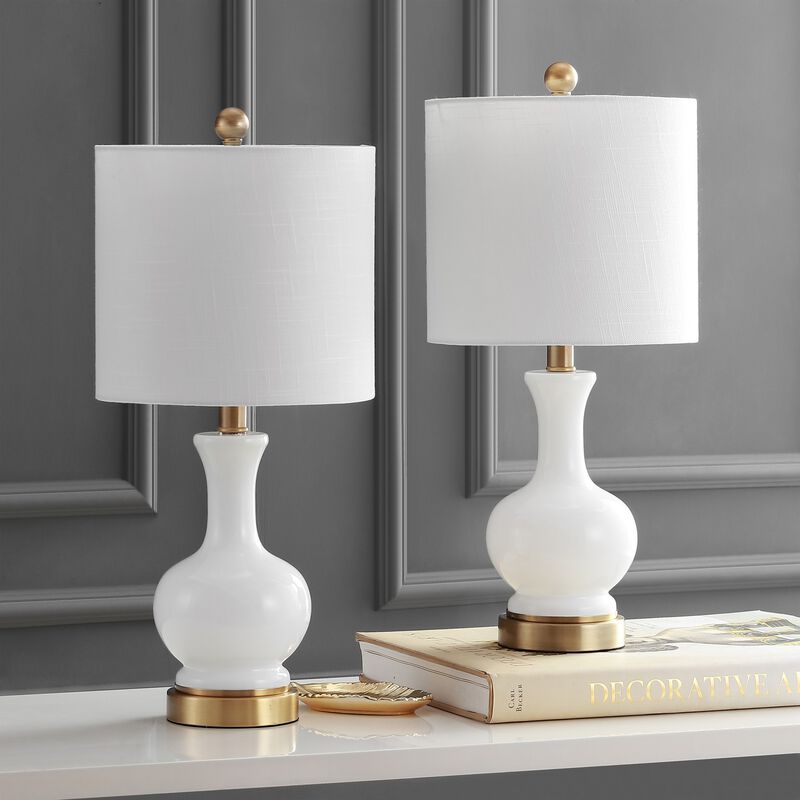 Cox Glassmetal LED Table Lamp (Set of 2)