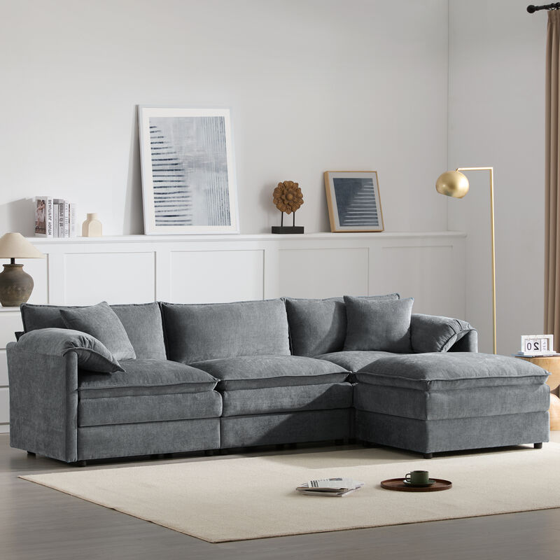 Merax Chenille Modular Sectional Sofa