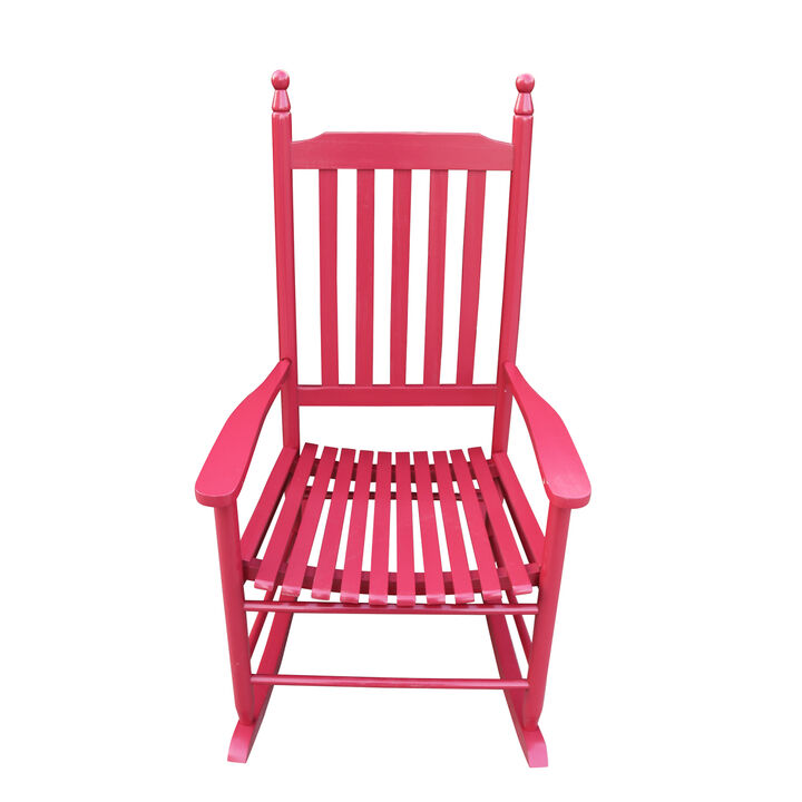 Wooden Porch Rocker Chair III