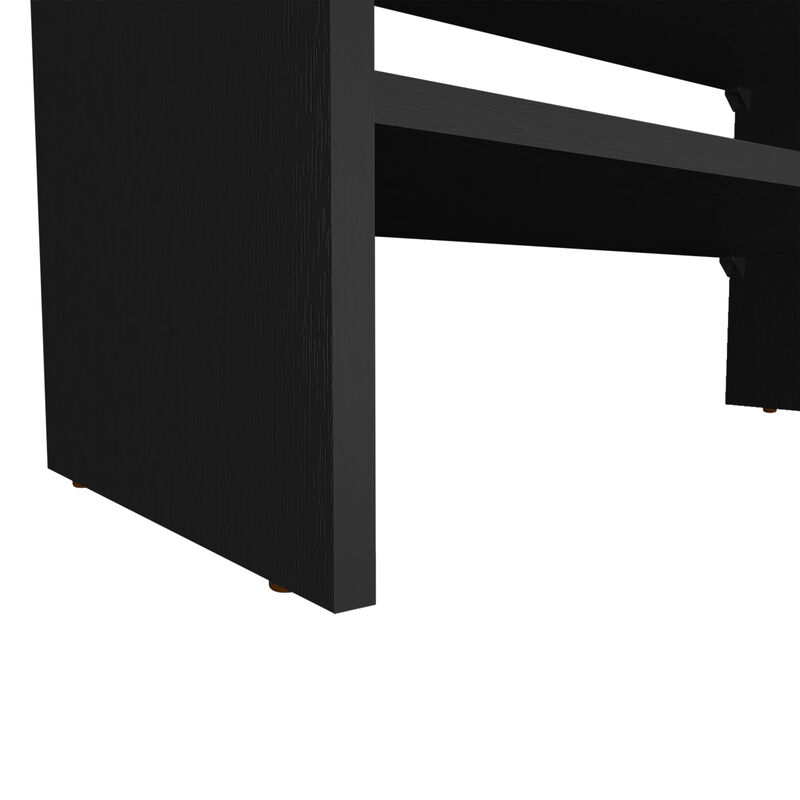 Stackable Shoe Rack Howard, Bedroom, Black