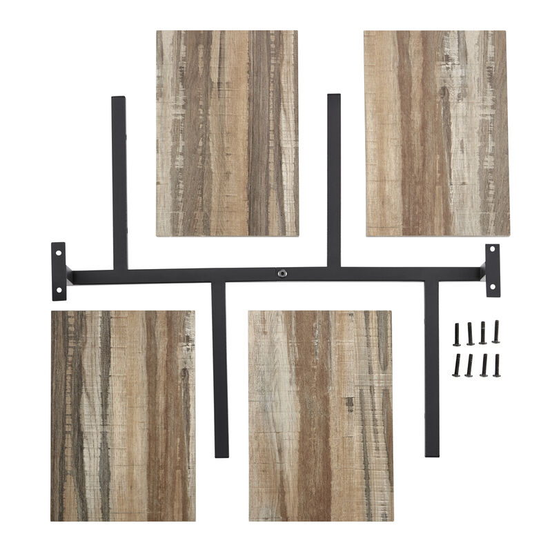 Siena Vertical 4-Tier Shelf Unit