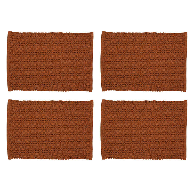 Park Designs Terracotta Chadwick Placemat Set of 4