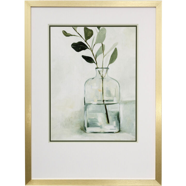 Eucalyptus Branch I Framed Print