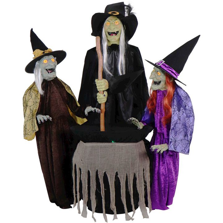 Haunted Hill Farm Animated Wicked Sitchwick Sisters