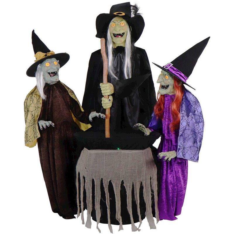 Haunted Hill Farm Animated Wicked Sitchwick Sisters