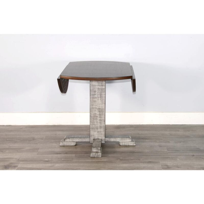 Sunny Designs Drop Leaf Round Table