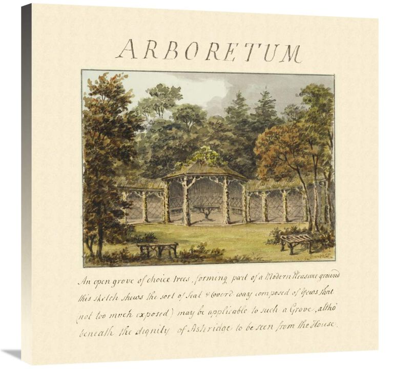 Arboretum, 1813-Canvas Art-30x30
