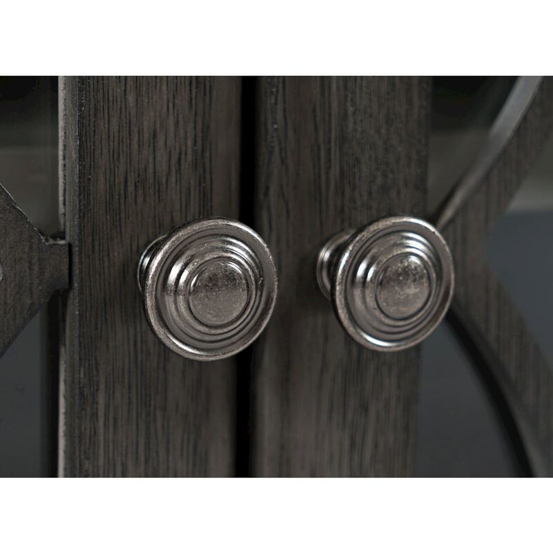 Jofran Aurora Hills Country Wire-Brushed 6 Door Accent Chest
