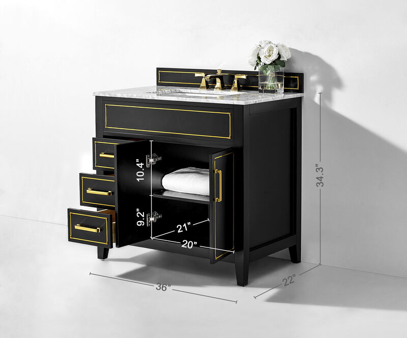 Aspen 36 in. Bath Vanity Set