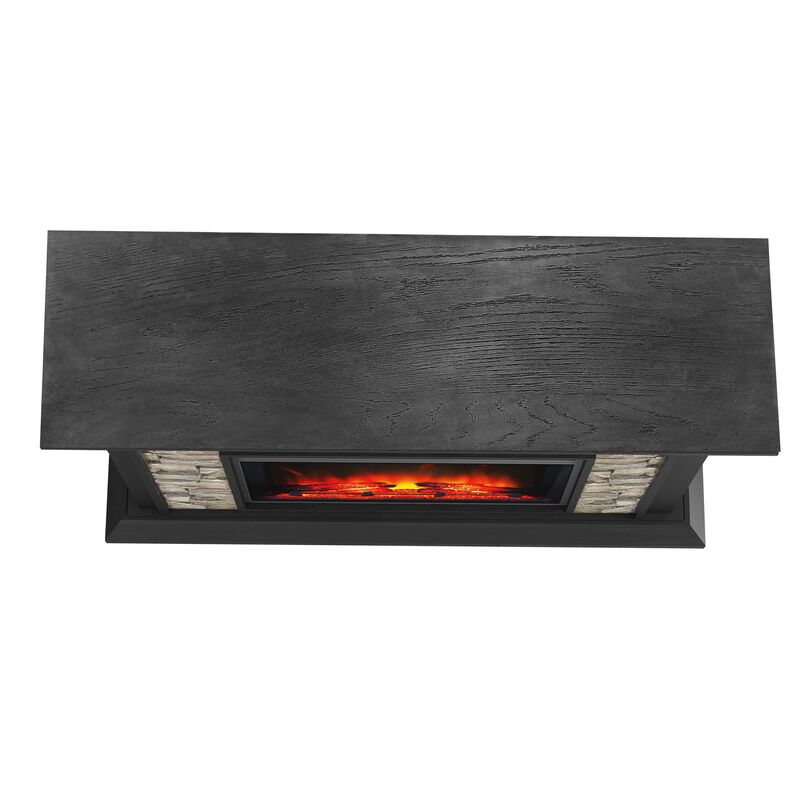 FESTIVO 50" Freestanding Electric Fireplace - No Assembly Required