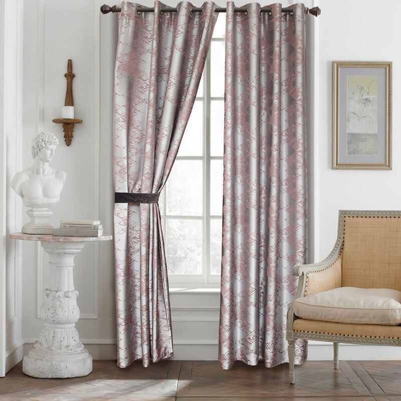 Dolce Mela Window Semi-Blackout Curtain / Drape Panel