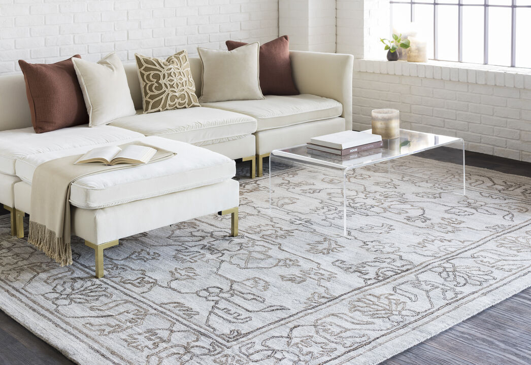 Hightower HTW-3000 6' x 9' Gray Rug