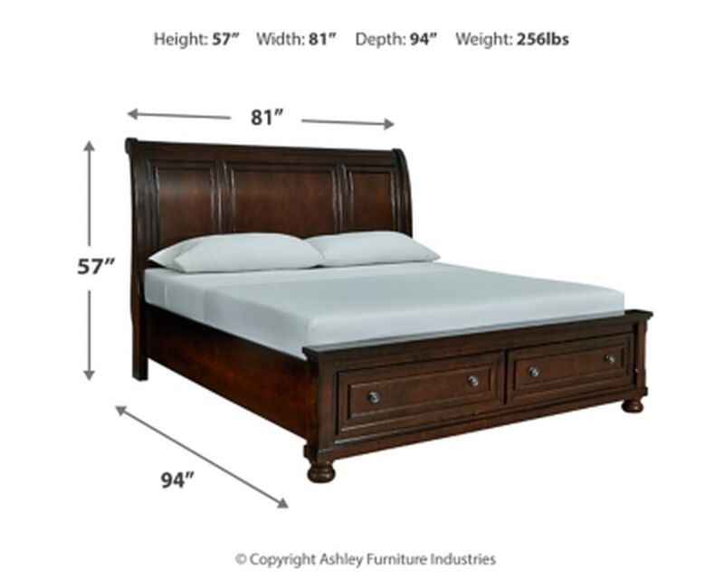 Porter King Sleigh Bed
