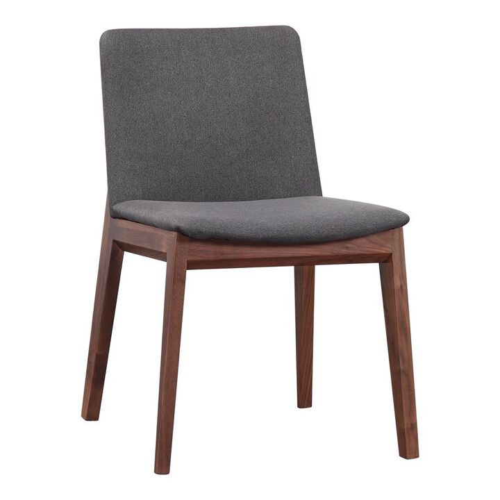 Deco Walnut Dining Chairs (Set of 2), Belen Kox