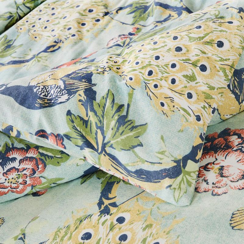 Greenland Home Fashions Pavona Luxurious Comfortable 2 Pieces Duvet Cover Set Jade Twin