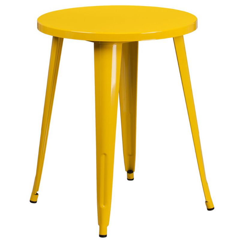 24RD Blue Metal Table