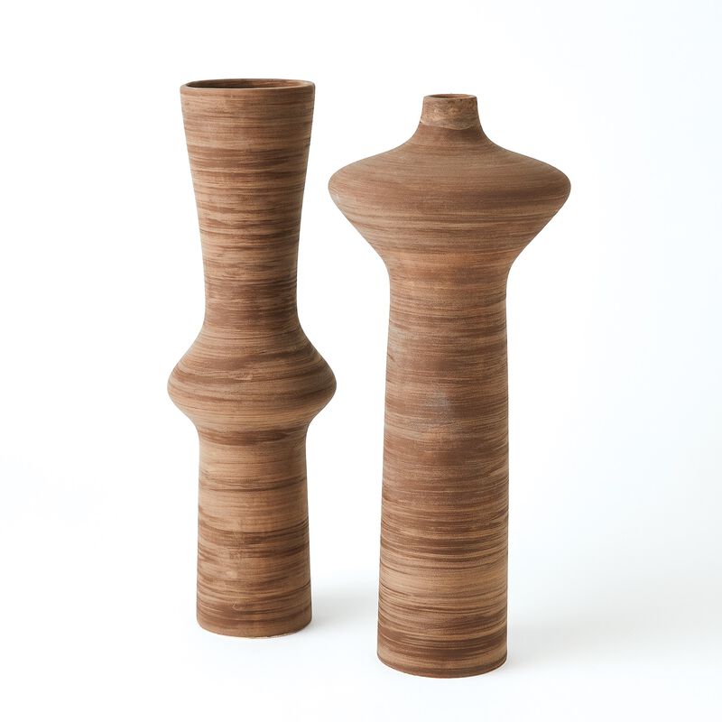 Expo Vase-Brown