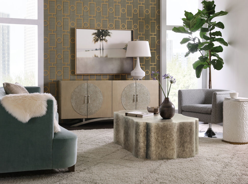 Melange Nolita Four Door Entertainment Console