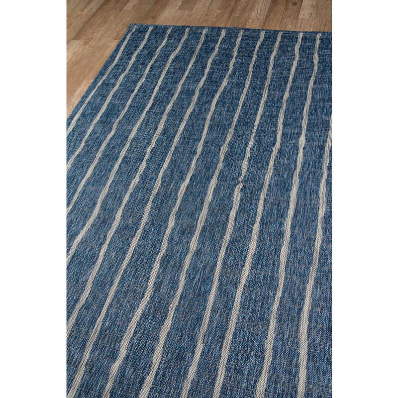Novogratz Contemporary Rectangle Area Rug, Blue, 7'10 X 10'10