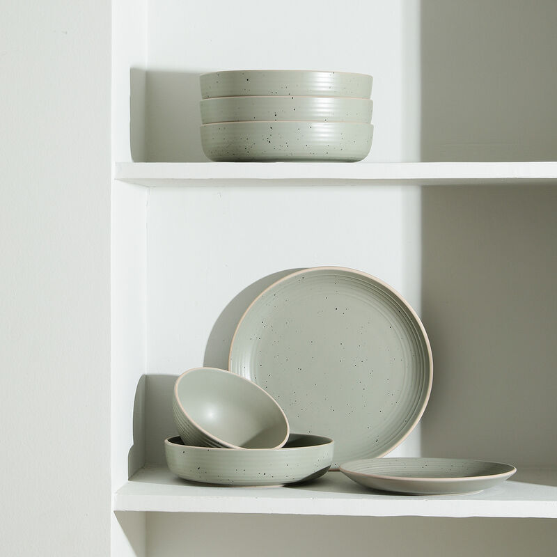 Stone Lain Lauren Stoneware 16 Piece Dinnerware Set