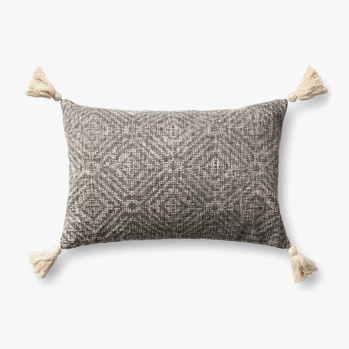 P0621 Charcoal 13"x21" Poly Pillow