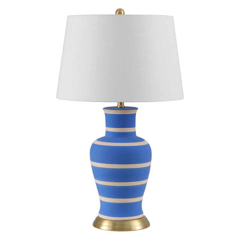 Julian Traditional Classic Ceramic Urn LED Table Lamp