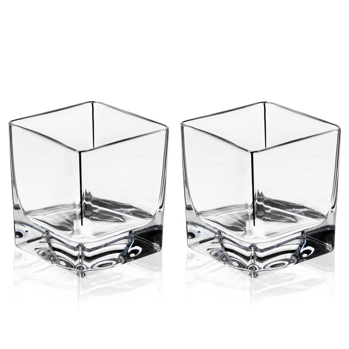 Braque Crystal Rocks Glasses