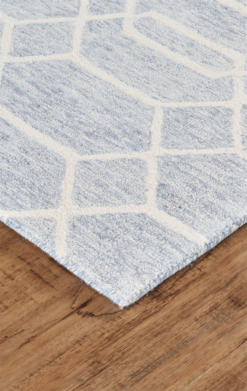 Belfort 8777F Blue/Ivory 5' x 8' Rug