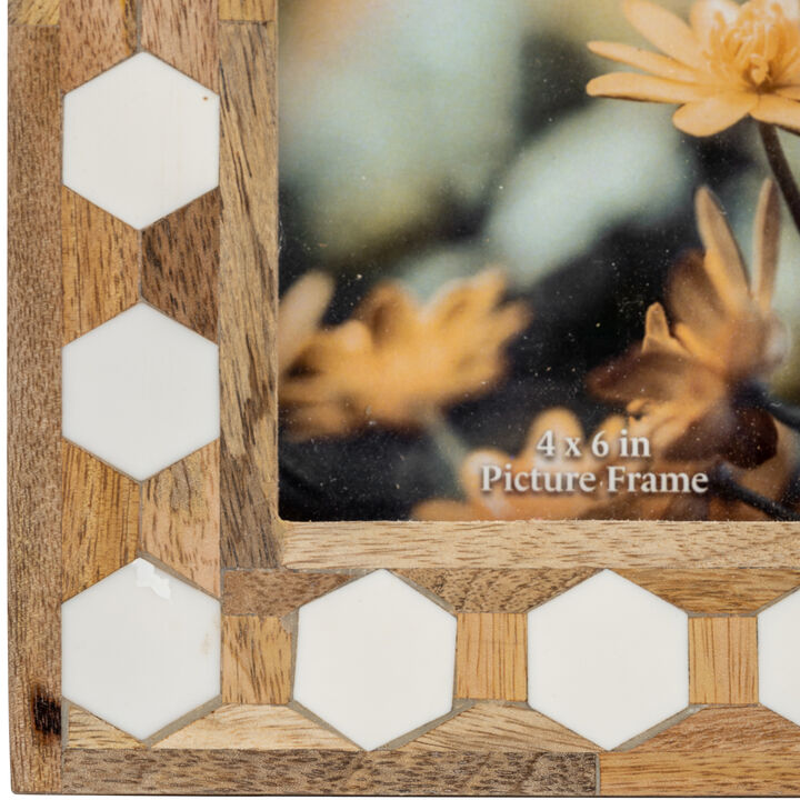 4"x6" Hexagon Photo Frame