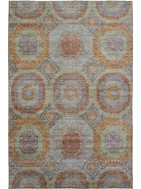 Karaj KJ6 Paprika 3' x 5' Rug