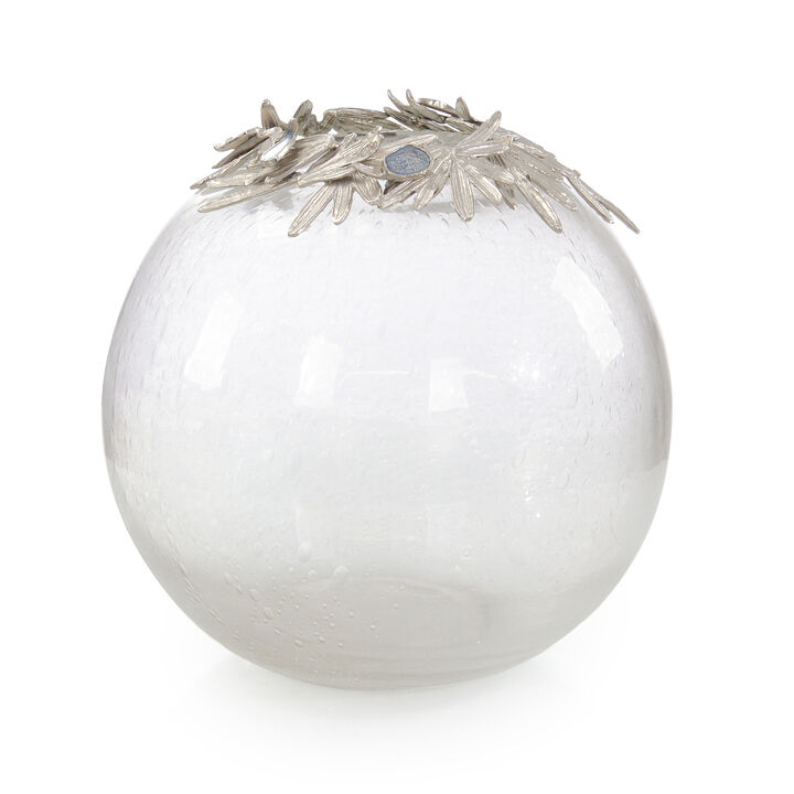 Glass Berry Large Vase