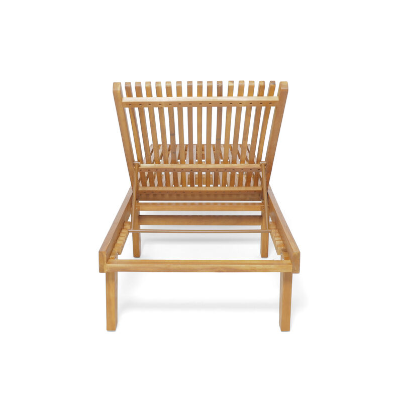 Merax Wood Outdoor Folding  Lounge Chair