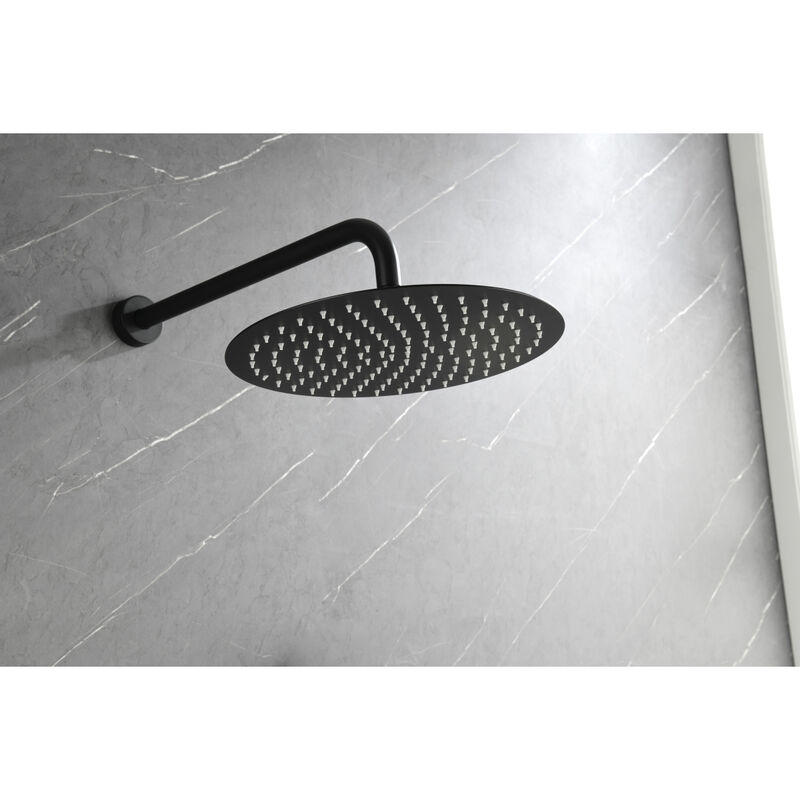 Shower System With Shower Head, Hand Shower, Slide Bar, Body Sprays, Shower Arm, Hose, Valve