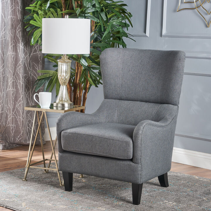 Merax Upholstery Fabric Sofa Chair Accent Chair