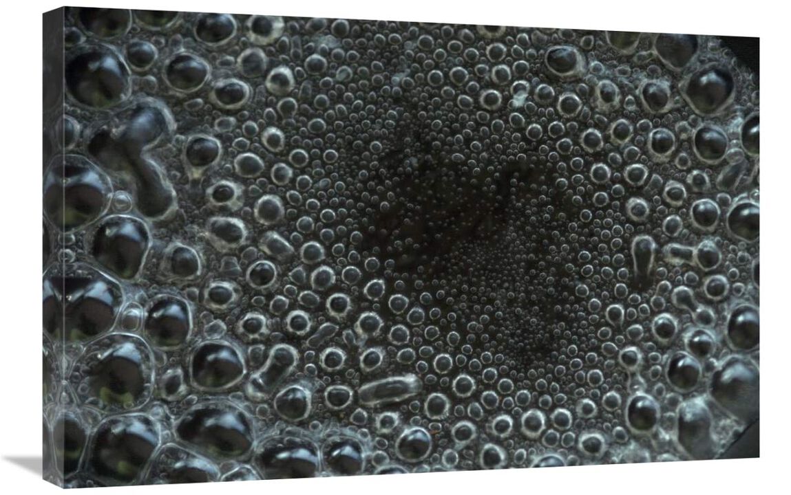 Water boiling in pan-Canvas Art-30x20