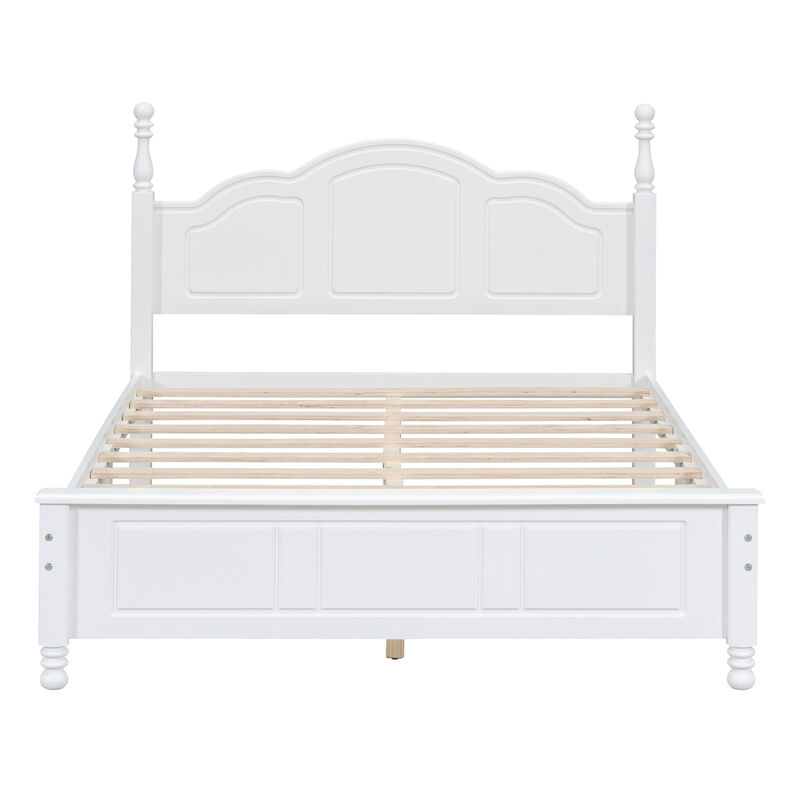 Merax Retro Style Platform Bed