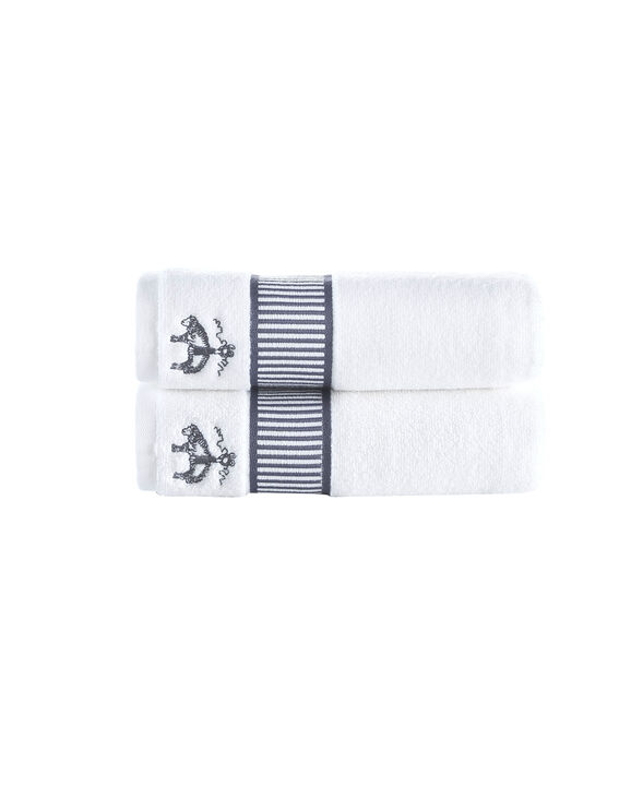 Brooks Brothers Fancy Border 2 pcs Hand Towels