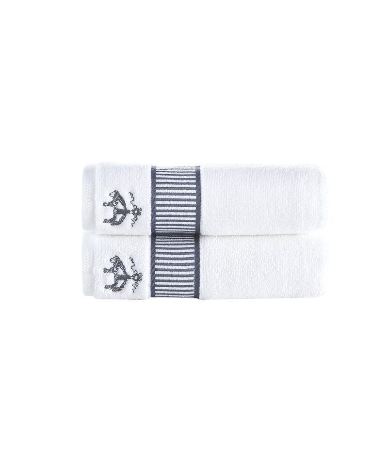 Brooks Brothers Fancy Border 2 pcs Hand Towels
