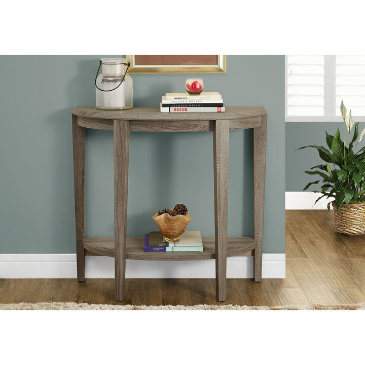 Monarch Specialties I 2452 Accent Table, Console, Entryway, Narrow, Sofa, Living Room, Bedroom, Laminate, Brown, Contemporary, Modern