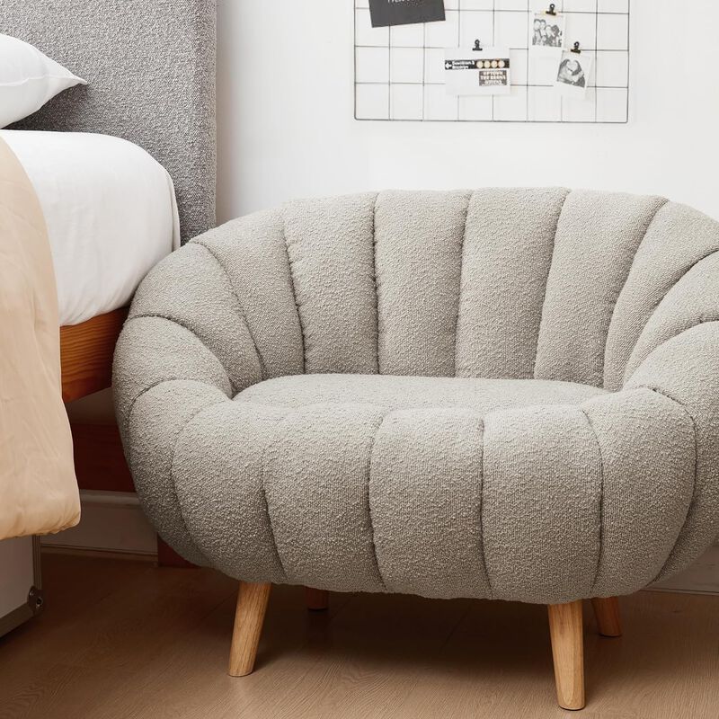 Pumpkin Sofa by Dorm Haul