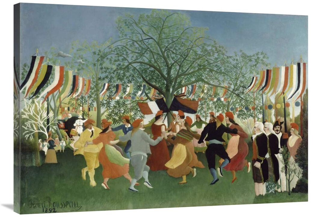 A Centennial of Independence-Canvas Art-40x28