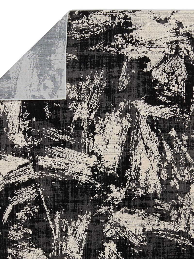Graphite Dusk Black 8' x 10' Rug